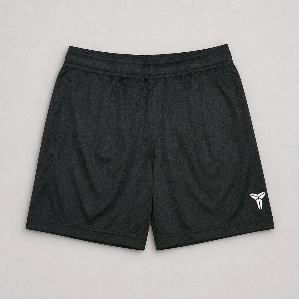 Nike Kobe Kid's Basketball Shorts M Black Polyester